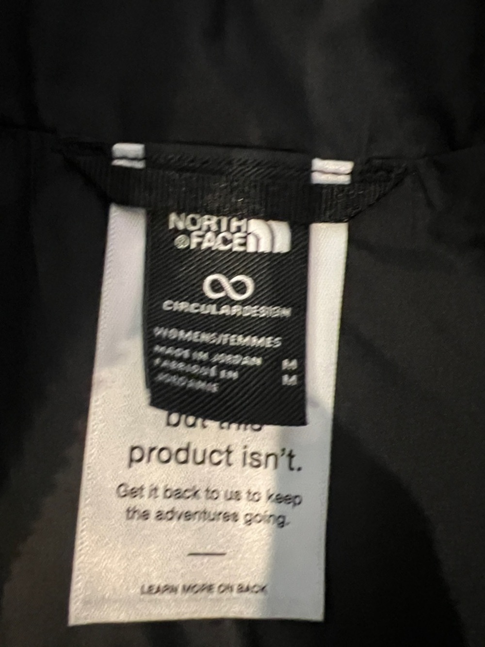 The North Face Women's Black Thermal Insulation Puffer Jacket Large - Picture 9 of 10